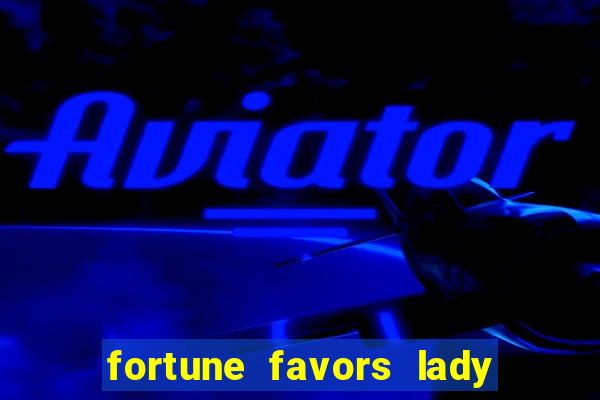 fortune favors lady nikuko legendado pt br